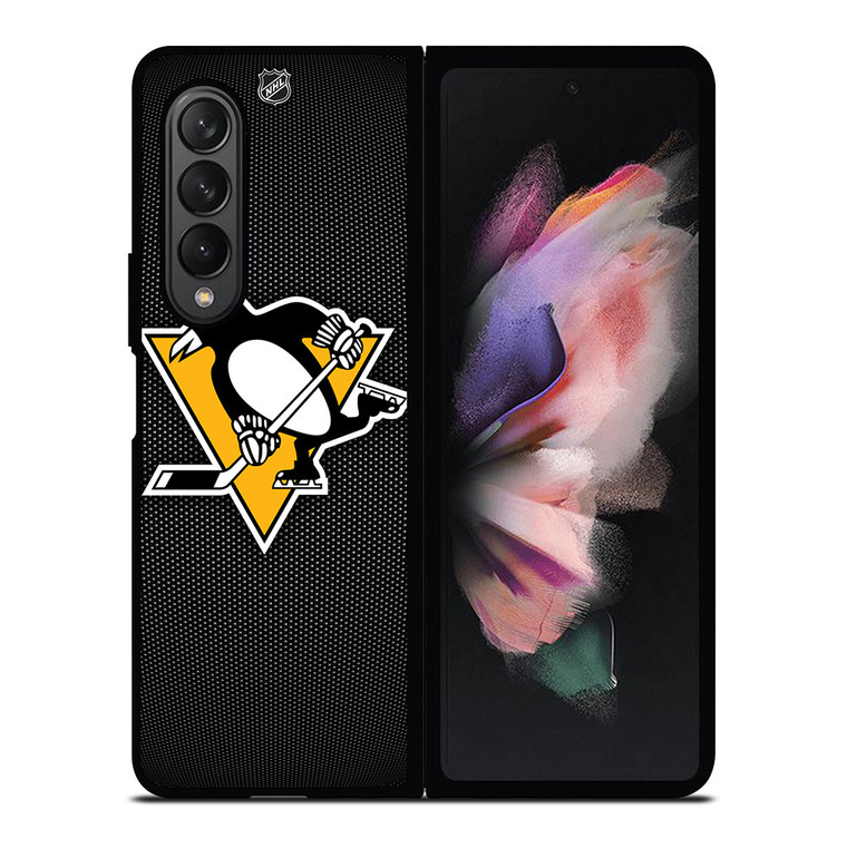 PITTSBURGH PENGUINS HOCKEY NHL LOGO Samsung Galaxy Z Fold 3 Case Cover