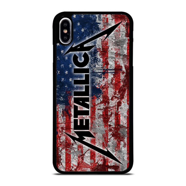 METALLICA ROCK BAND AMERICA iPhone XS Max Case Cover
