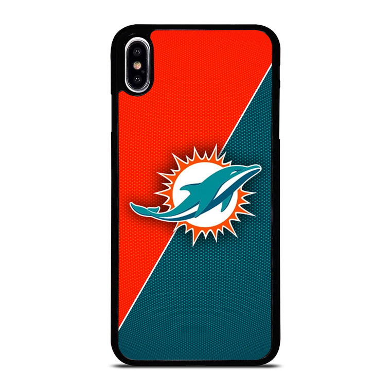 MIAMI DOLPHINS NFL FOOTBALL LOGO iPhone XS Max Case Cover