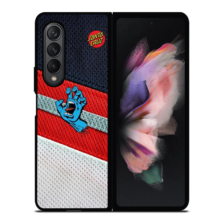 SANTA CRUZ SCREAMING HAND SKATEBOARD Samsung Galaxy Z Fold 3 Case Cover