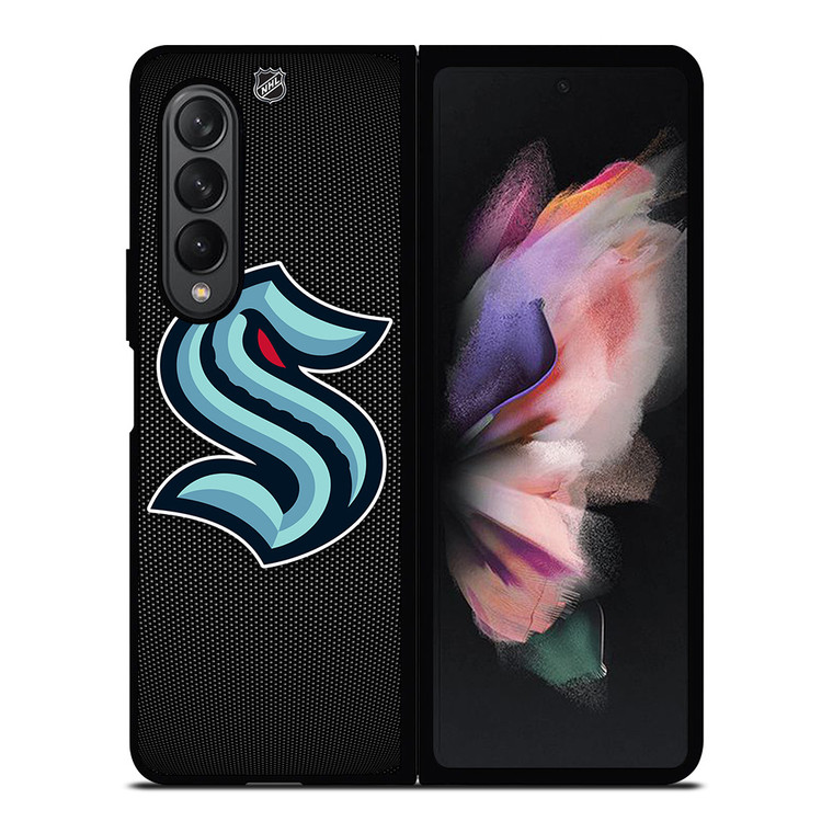 SEATTLE KRAKEN HOCKEY NHL LOGO Samsung Galaxy Z Fold 3 Case Cover