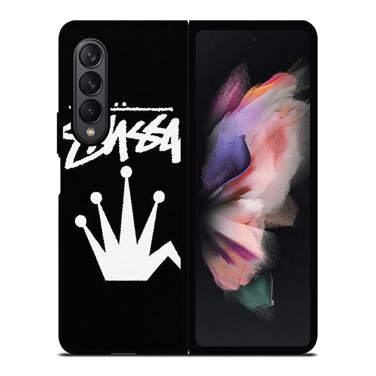 STUSSY PARIS BENT CROWN Samsung Galaxy Z Fold 3 Case Cover