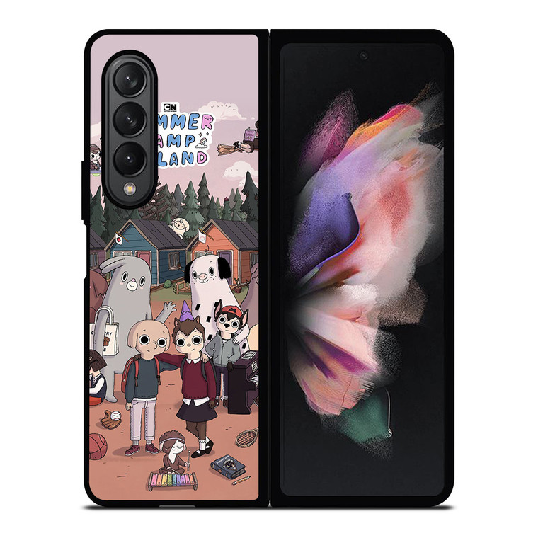 SUMMER CAMP ISLAND CHARACTERS Samsung Galaxy Z Fold 3 Case Cover