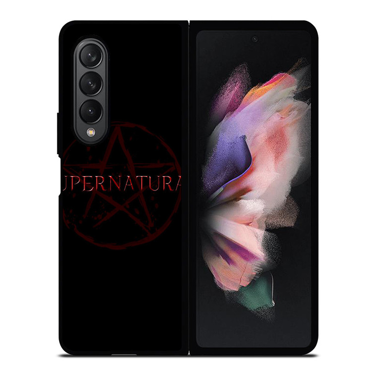 SUPERNATURAL MOVIES LOGO 2 Samsung Galaxy Z Fold 3 Case Cover SUPERNATURAL MOVIES LOGO 2 Samsung Galaxy Z Fold 3 Case Cover