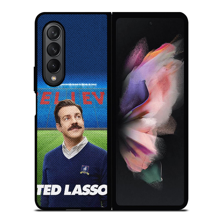 TED LASSO JASON SUDEIKIS BELIEVE Samsung Galaxy Z Fold 3 Case Cover