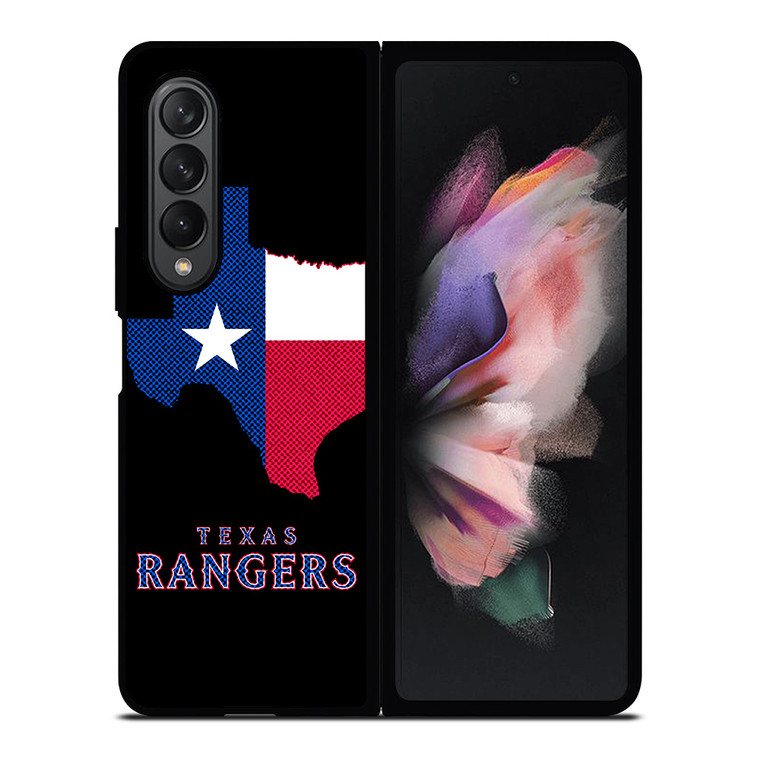 TEXAS RANGERS MLB BASEBALL ICON Samsung Galaxy Z Fold 3 Case Cover