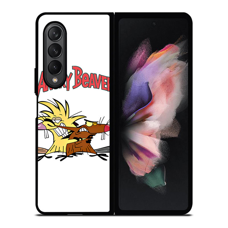 THE ANGRY BEAVERS CARTOON Samsung Galaxy Z Fold 3 Case Cover THE ANGRY BEAVERS CARTOON Samsung Galaxy Z Fold 3 Case Cover