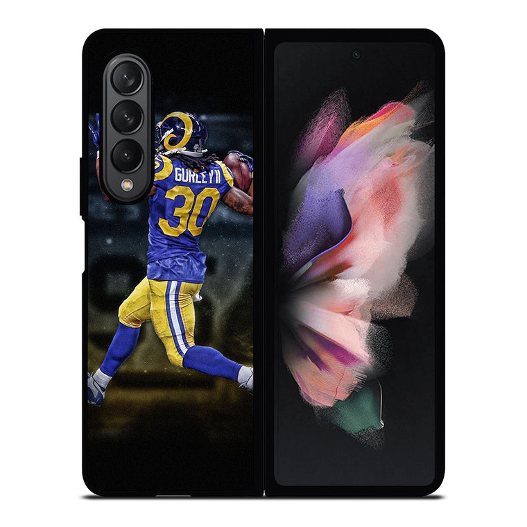 TODD GURLEY LOS ANGELES RAMS Samsung Galaxy Z Fold 3 Case Cover TODD GURLEY LOS ANGELES RAMS Samsung Galaxy Z Fold 3 Case Cover