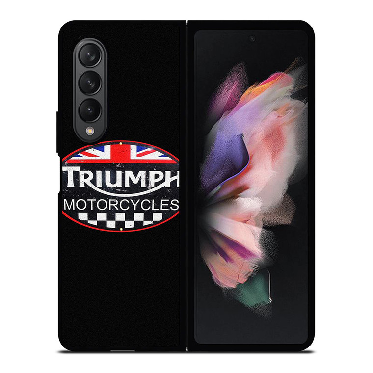 TRIUMPH MOTORCYCLES BADGE Samsung Galaxy Z Fold 3 Case Cover TRIUMPH MOTORCYCLES BADGE Samsung Galaxy Z Fold 3 Case Cover