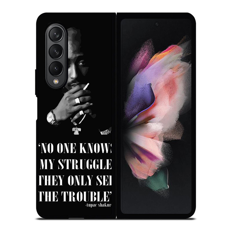 TUPAC SHAKUR RAPPER QUOTES Samsung Galaxy Z Fold 3 Case Cover TUPAC SHAKUR RAPPER QUOTES Samsung Galaxy Z Fold 3 Case Cover