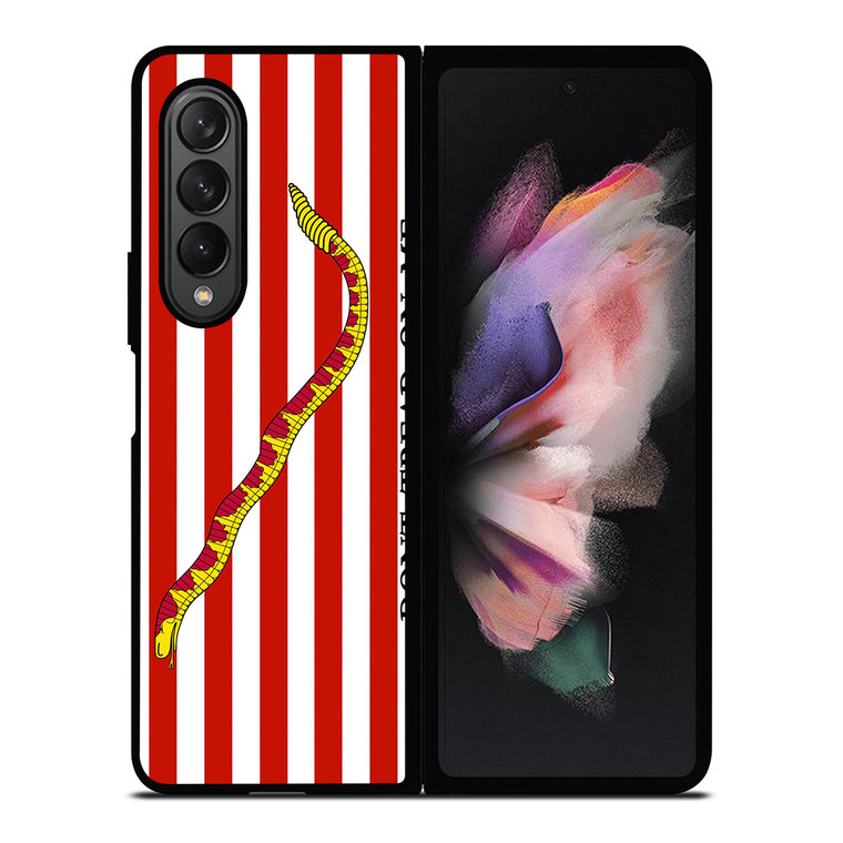 UNITED STATES DONT TREAD ON ME FLAG Samsung Galaxy Z Fold 3 Case Cover