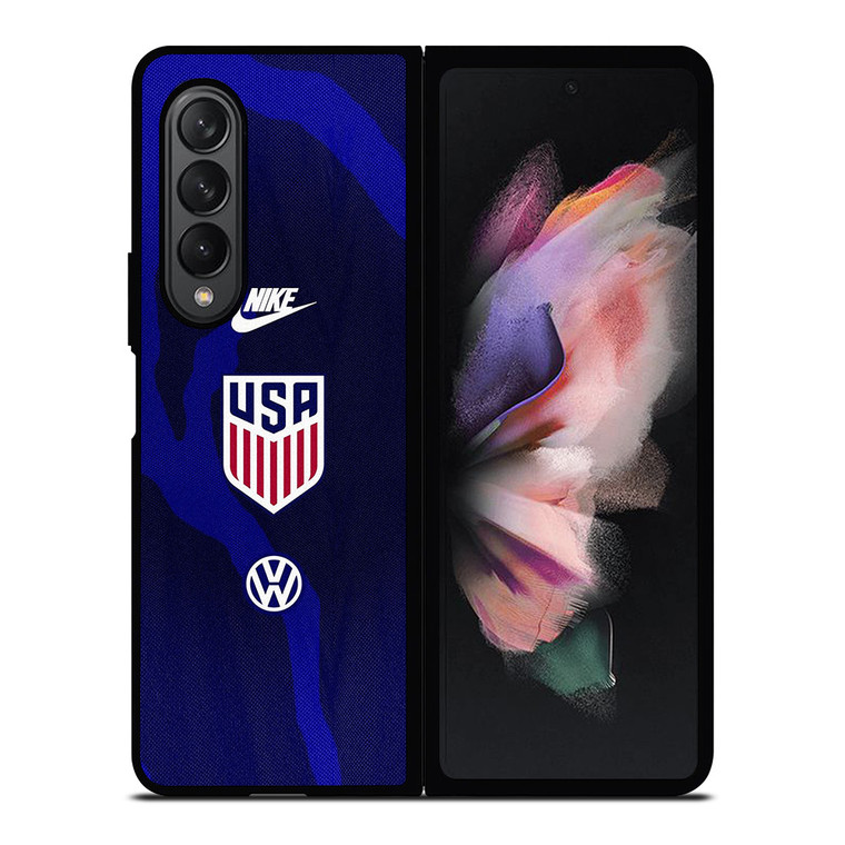 UNITED STATES SOCCER USMNT NIKE 2 Samsung Galaxy Z Fold 3 Case Cover