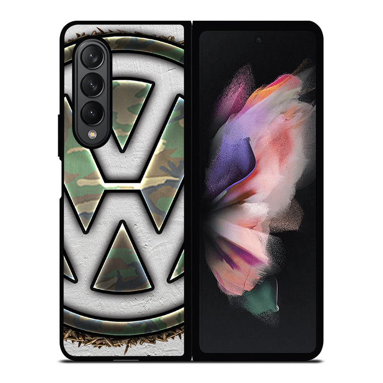 VOLKSWAGEN VW CAMO LOGO Samsung Galaxy Z Fold 3 Case Cover