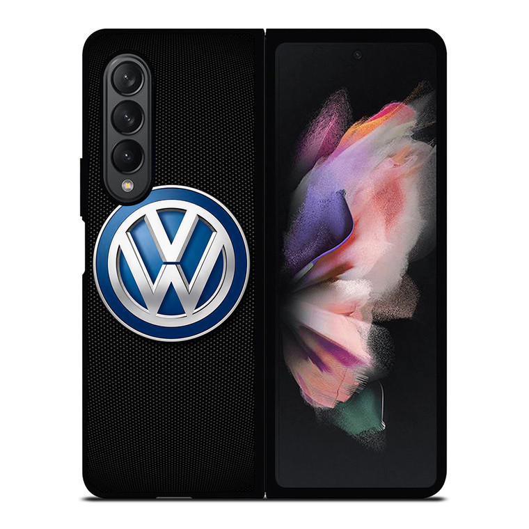 VW VOLKSWAGEN CARBON FIBER Samsung Galaxy Z Fold 3 Case Cover VW VOLKSWAGEN CARBON FIBER Samsung Galaxy Z Fold 3 Case Cover