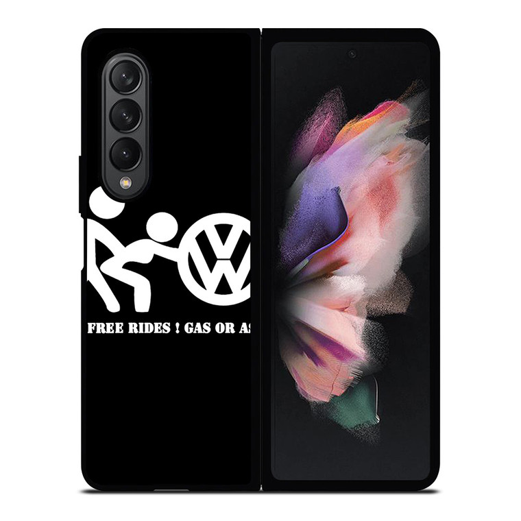 VW VOLKSWAGEN GAS OR ASS Samsung Galaxy Z Fold 3 Case Cover