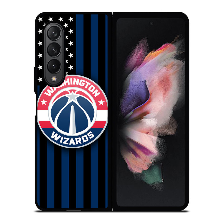 WASHINGTON WIZARDS NBA USA FLAG Samsung Galaxy Z Fold 3 Case Cover