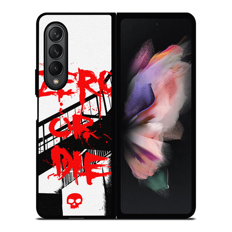 ZERO SKATEBOARDS SLOGAN Samsung Galaxy Z Fold 3 Case Cover ZERO SKATEBOARDS SLOGAN Samsung Galaxy Z Fold 3 Case Cover