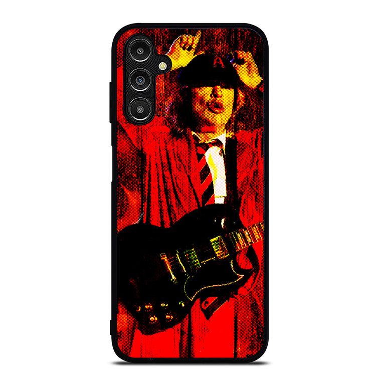 ACDC ANGUS YOUNG ROCK BAND Samsung Galaxy A14 Case Cover