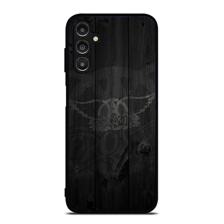 AEROSMITH ROCK BAND WOODEN LOGO Samsung Galaxy A14 Case Cover