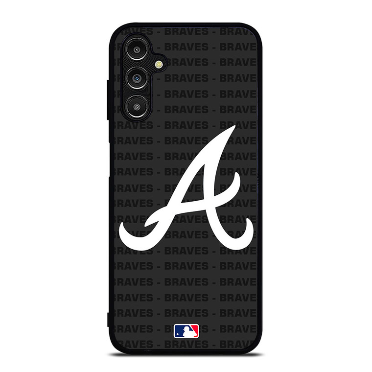 ATLANTA BRAVES BASEBALL BLACK Samsung Galaxy A14 Case Cover