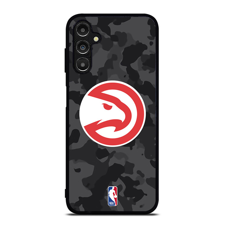 ATLANTA HAWKS BLACK CAMO Samsung Galaxy A14 Case Cover