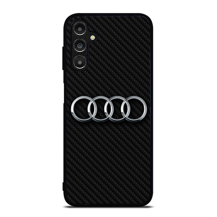AUDI MOTOR CARBON FIBER Samsung Galaxy A14 Case Cover AUDI MOTOR CARBON FIBER Samsung Galaxy A14 Case Cover