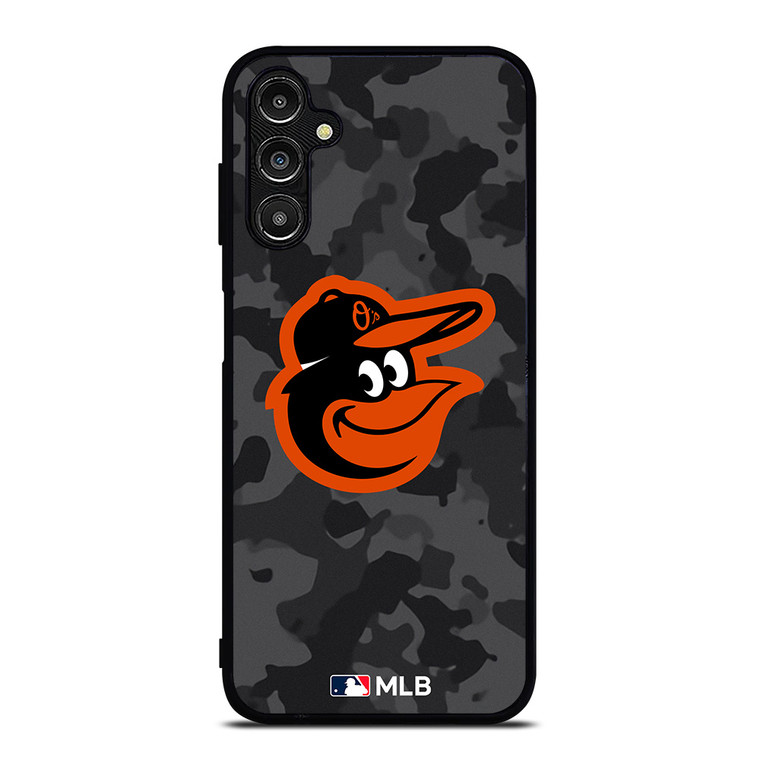 BALTIMORE ORIOLES BASEBALL BLACK CAMO Samsung Galaxy A14 Case Cover