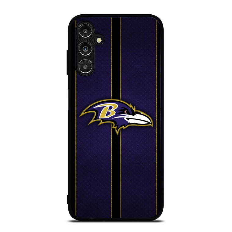BALTIMORE RAVENS NFL METAL STRIPE Samsung Galaxy A14 Case Cover BALTIMORE RAVENS NFL METAL STRIPE Samsung Galaxy A14 Case Cover