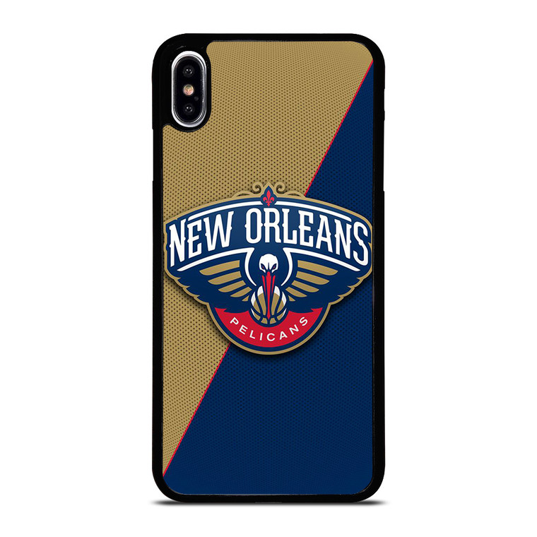 NEW ORLEANS PELICANS NBA BASKETBALL LOGO iPhone XS Max Case Cover