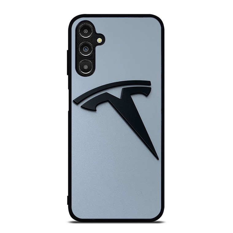 BLACK TESLA CAR LOGO Samsung Galaxy A14 Case Cover