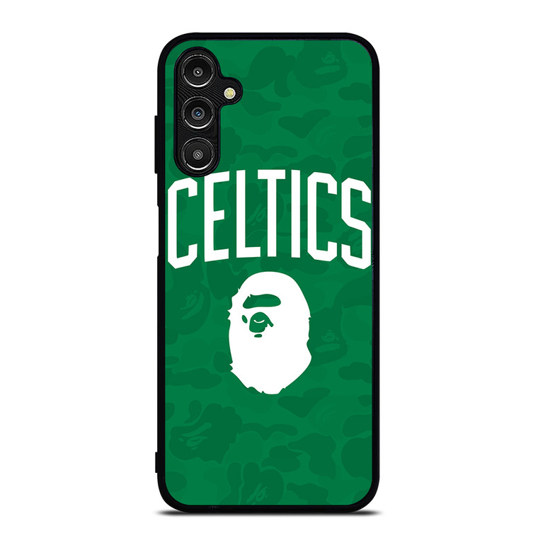 BOSTON CELTICS X BAPE CAMO Samsung Galaxy A14 Case Cover
