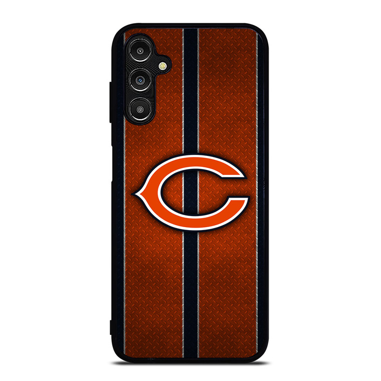 CHICAGO BEARS NFL METAL STRIPE Samsung Galaxy A14 Case Cover
