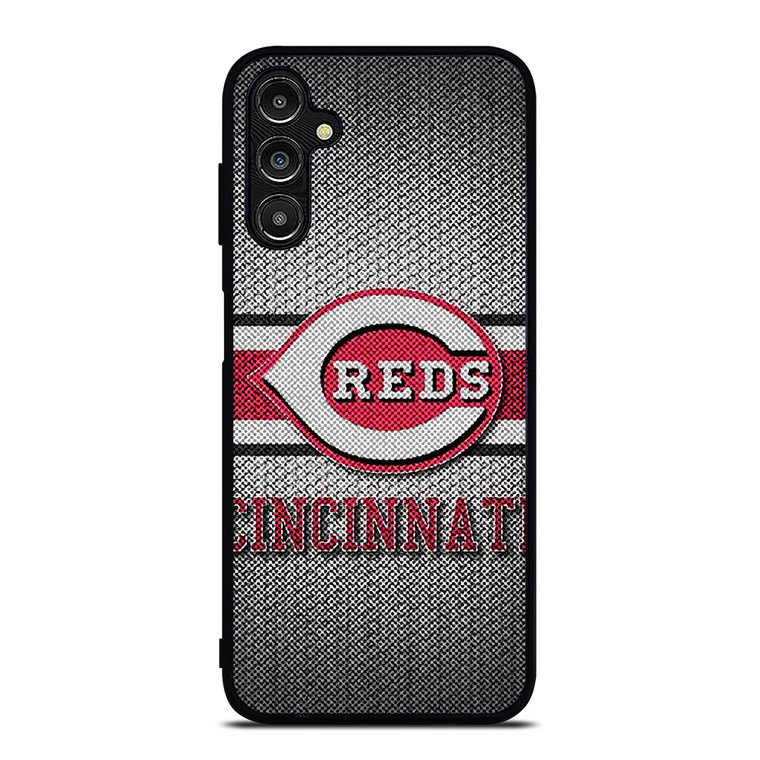 CINCINNATI RED MLB BASEBALL METAL Samsung Galaxy A14 Case Cover