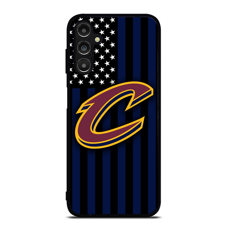 CLEVELAND CAVALIERS NBA USA FLAG Samsung Galaxy A14 Case Cover