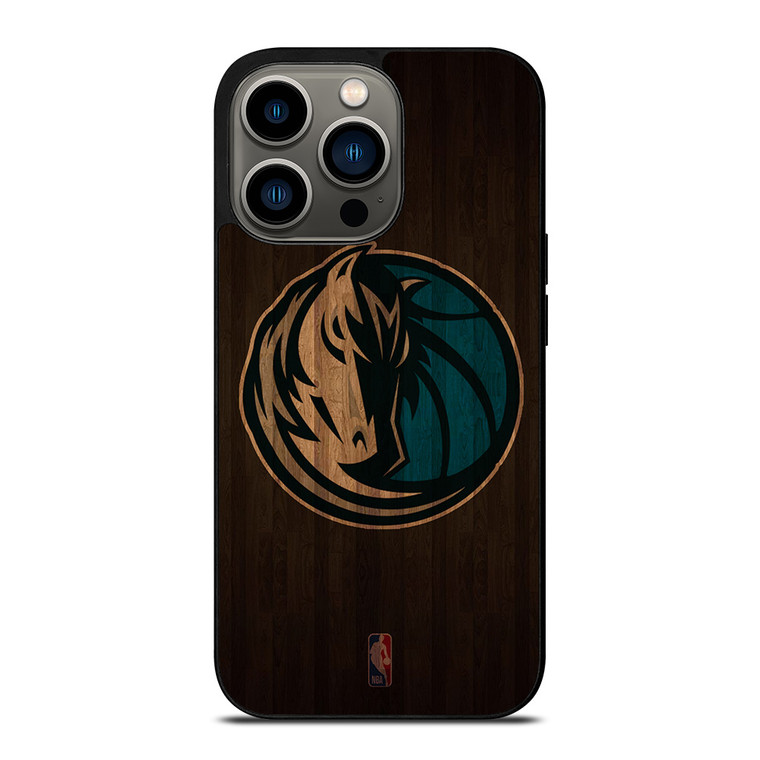 DALLAS MAVERICKS BASKETBALL COURT NBA iPhone 13 Pro Case Cover