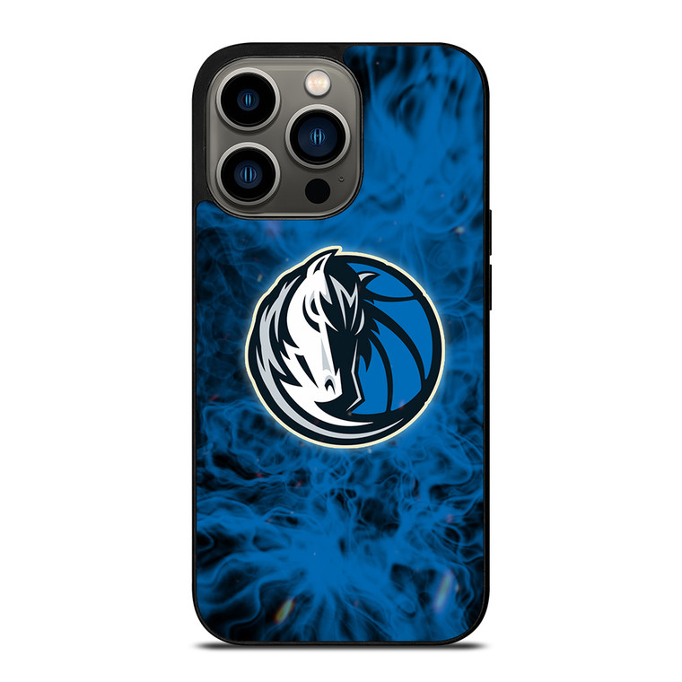 DALLAS MAVERICKS BASKETBALL NBA FIRE iPhone 13 Pro Case Cover
