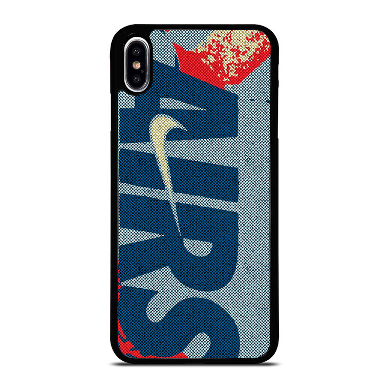 NIKE AIRS BLUE iPhone XS Max Case Cover