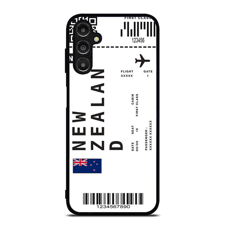 FLIGHT TICKETS NEW ZEALAND Samsung Galaxy A14 Case Cover