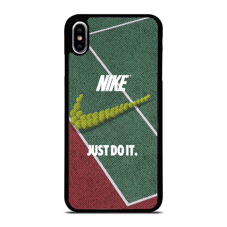 NIKE JUST DO IT TENNIS iPhone XS Max Case Cover