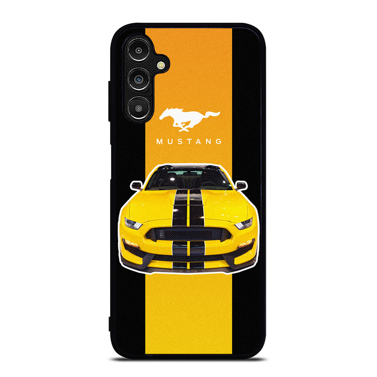 FORD MUSTANG YELLOW Samsung Galaxy A14 Case Cover FORD MUSTANG YELLOW Samsung Galaxy A14 Case Cover