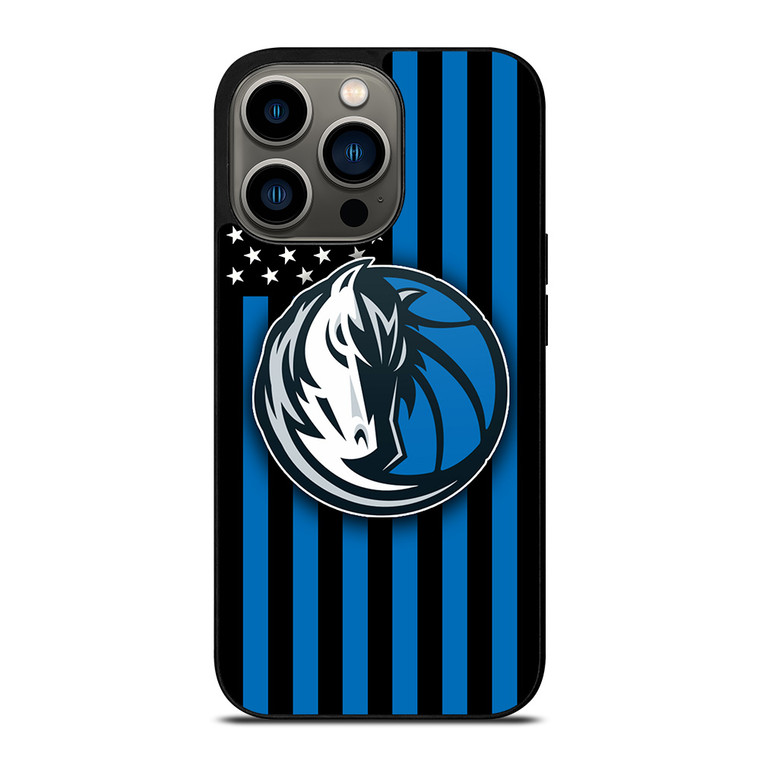 DALLAS MAVERICKS NBA USA FLAG iPhone 13 Pro Case Cover