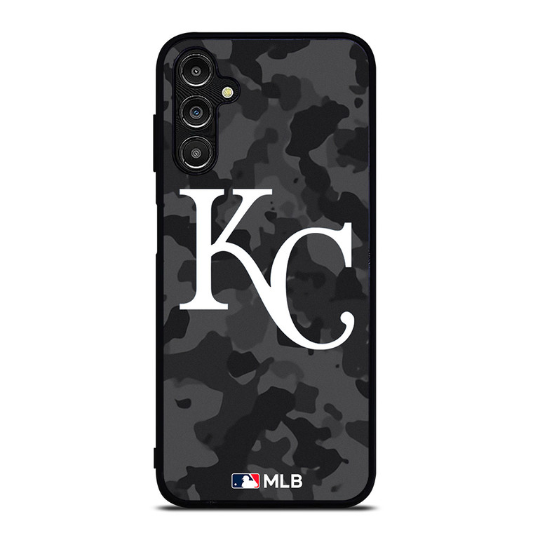 KANSAS CITY ROYALS BASEBALL BLACK CAMO Samsung Galaxy A14 Case Cover