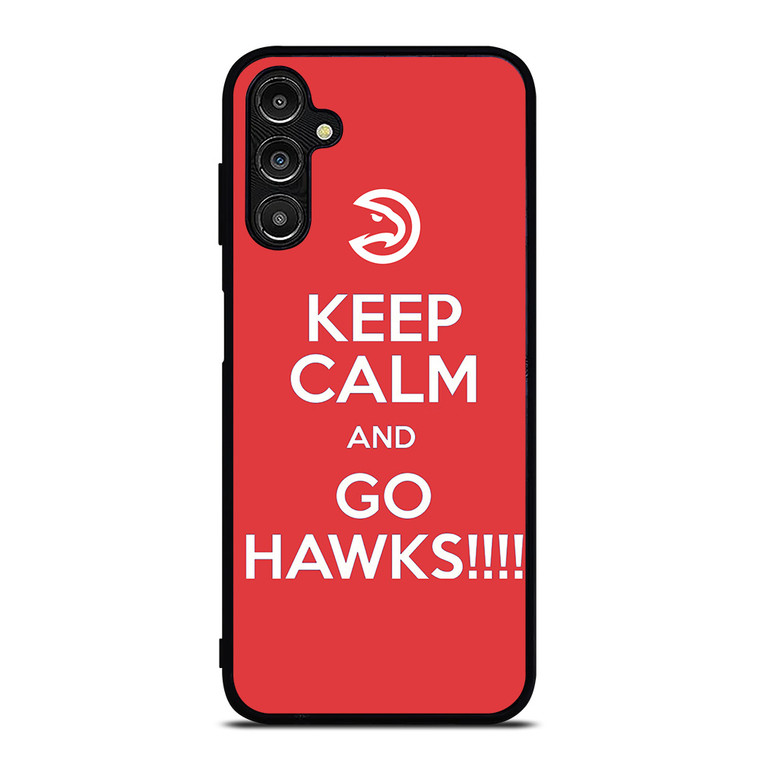 KEEP CALM AND GO ATLANTA HAWKS Samsung Galaxy A14 Case Cover
