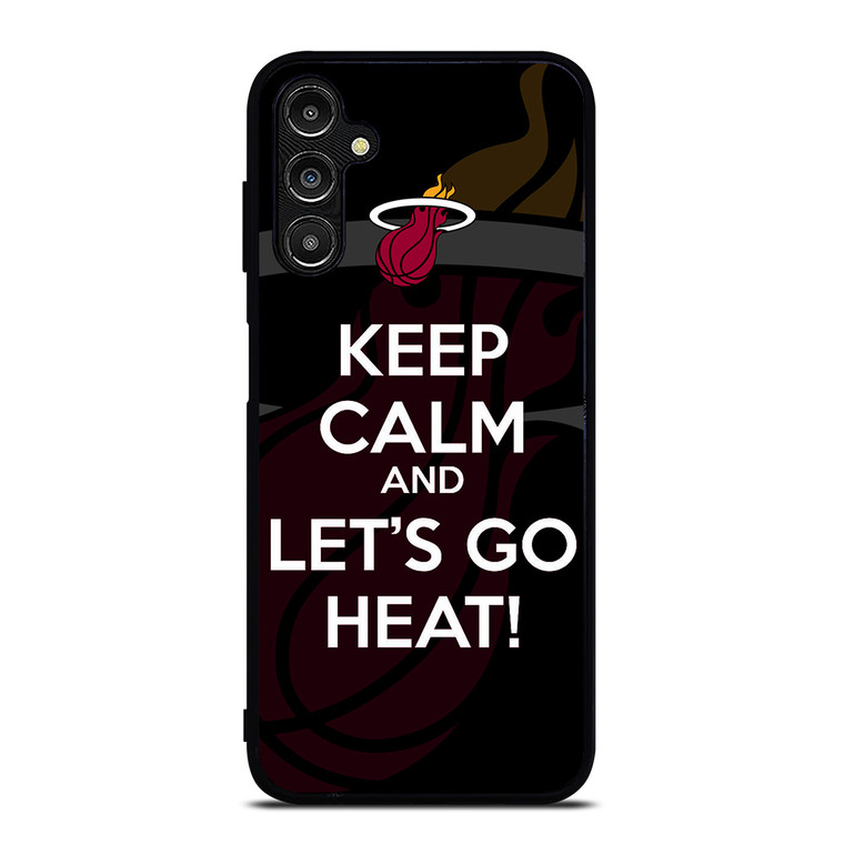 KEEP CALM AND GO MIAMI HEAT Samsung Galaxy A14 Case Cover