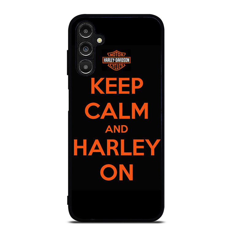 KEEP CALM AND HARLEY ON Samsung Galaxy A14 Case Cover