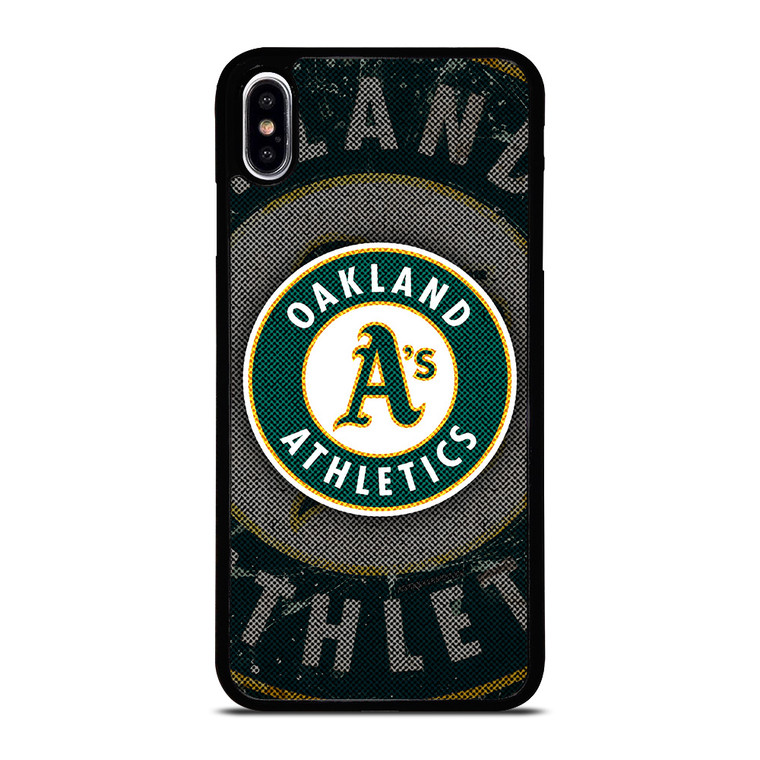 OAKLAND ATHLETICS MLB BASEBALL LOGO 2 iPhone XS Max Case Cover