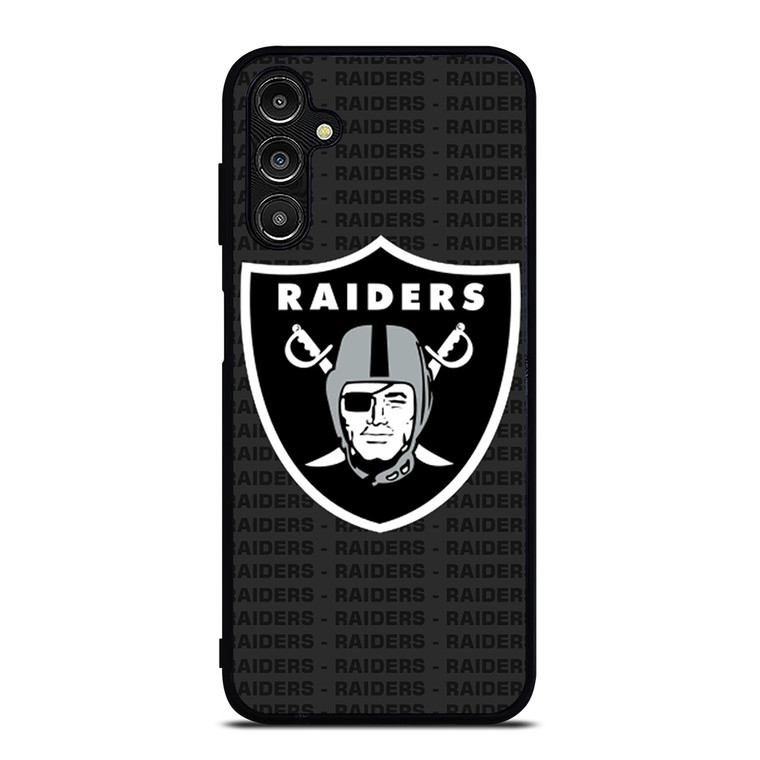 LAS VEGAS RAIDERS FOOTBALL TEXT Samsung Galaxy A14 Case Cover