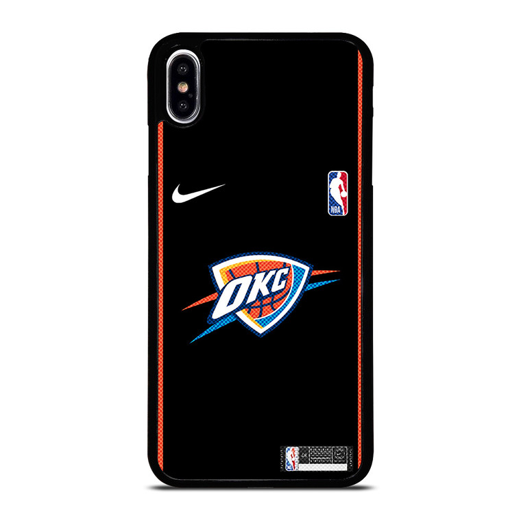 OKLAHOMA CITY THUNDER NIKE NBA BASKETBALL iPhone XS Max Case Cover