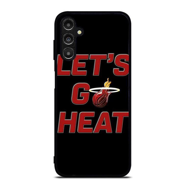 LETS GO MIAMI HEAT NBA BASKETBALL Samsung Galaxy A14 Case Cover
