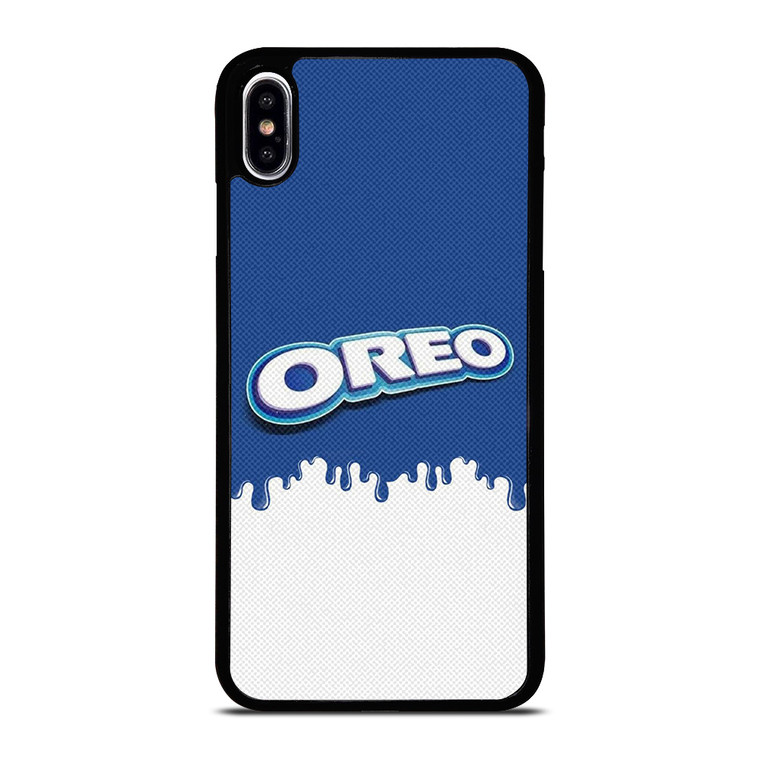 OREO CHOCOLATE MILK COOKIES LOGO iPhone XS Max Case Cover